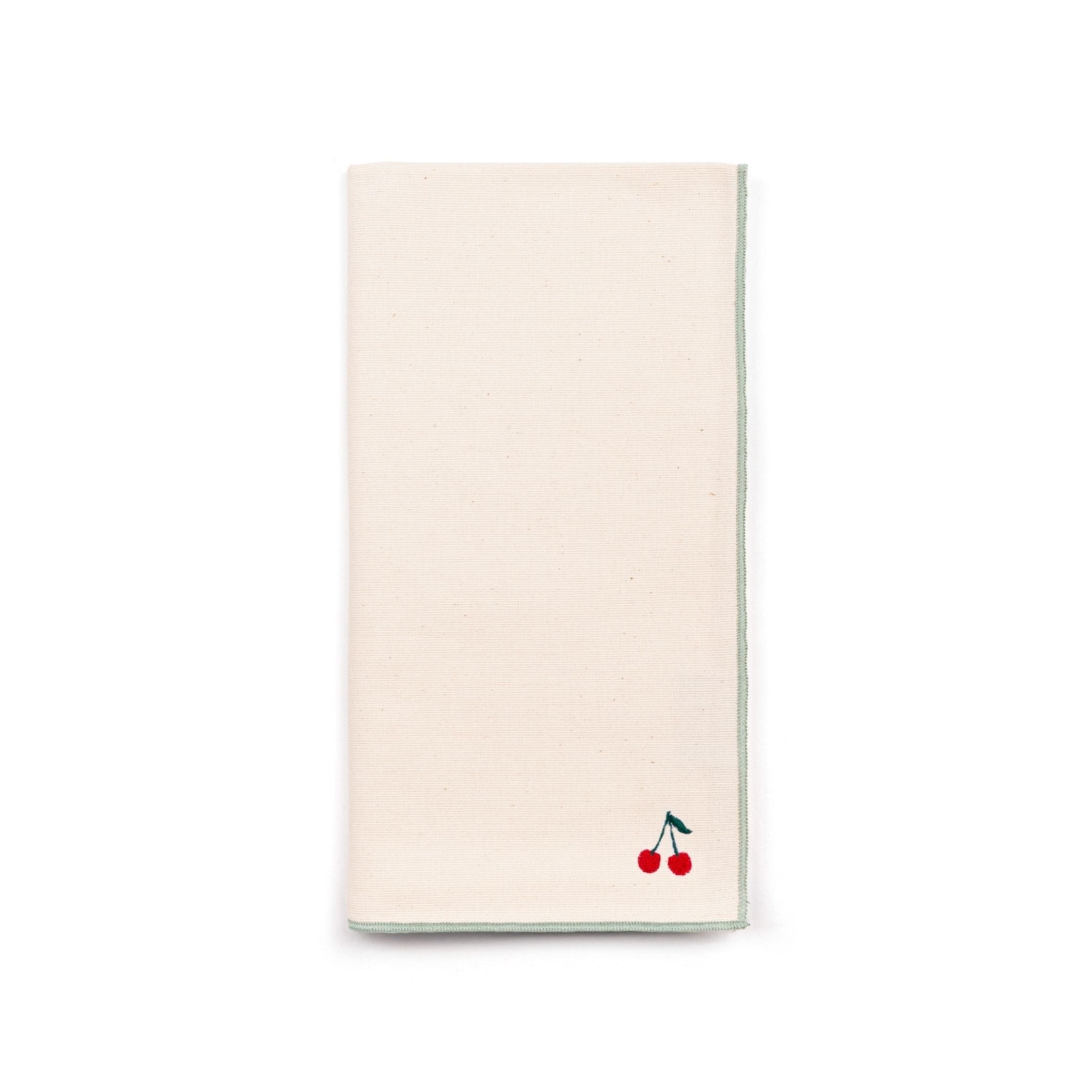Ecru Nazaré napkins with fruit embroidery - Torres Novas