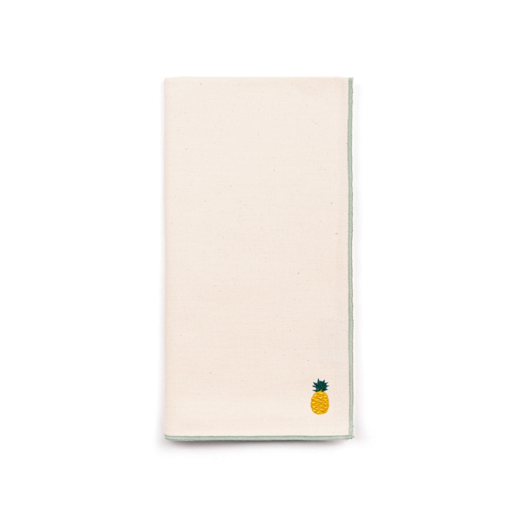 Ecru Nazaré napkins with fruit embroidery - Torres Novas