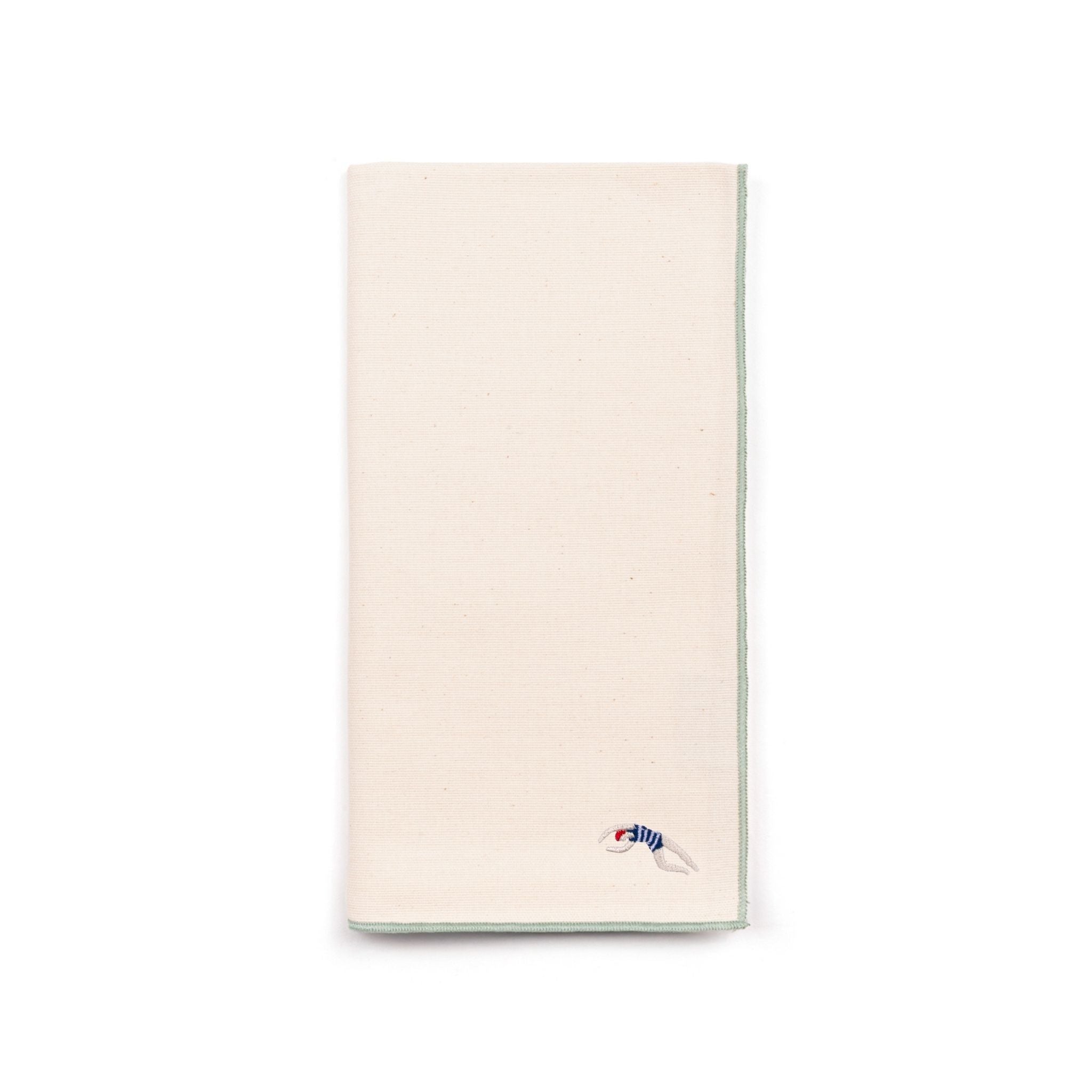 Ecru Nazaré napkins with retro embroidery - Torres Novas