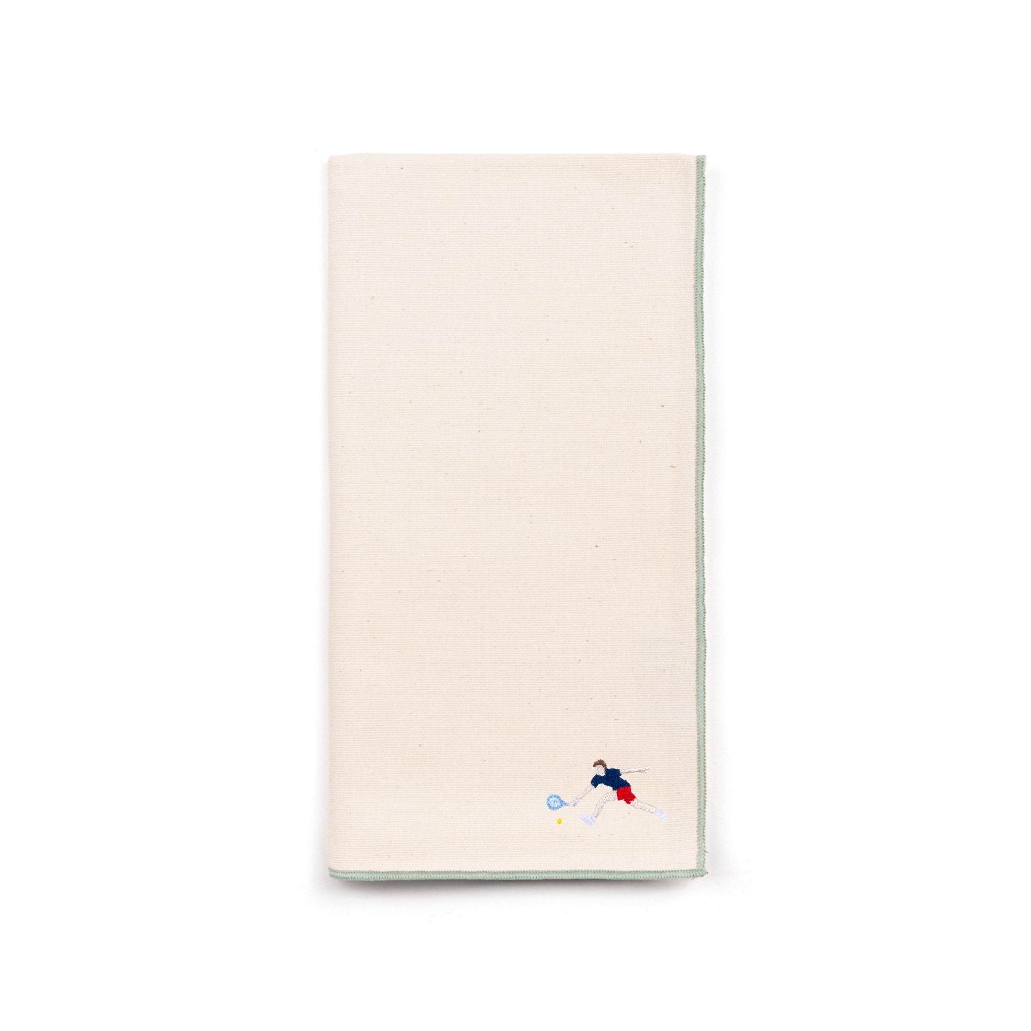 Ecru Nazaré napkins with retro embroidery - Torres Novas