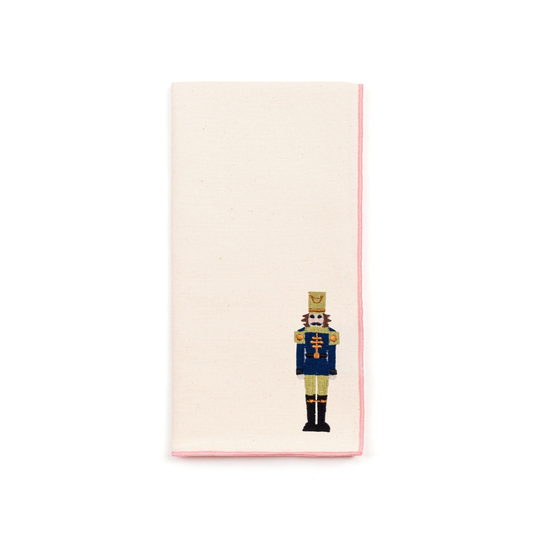 Ecru Nazaré napkins with christmas embroidery - Torres Novas
