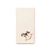 Ecru Nazaré napkins with horse embroidery - Torres Novas
