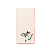 Ecru Nazaré napkins with horse embroidery - Torres Novas