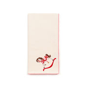 Ecru Nazaré napkins with horse embroidery - Torres Novas