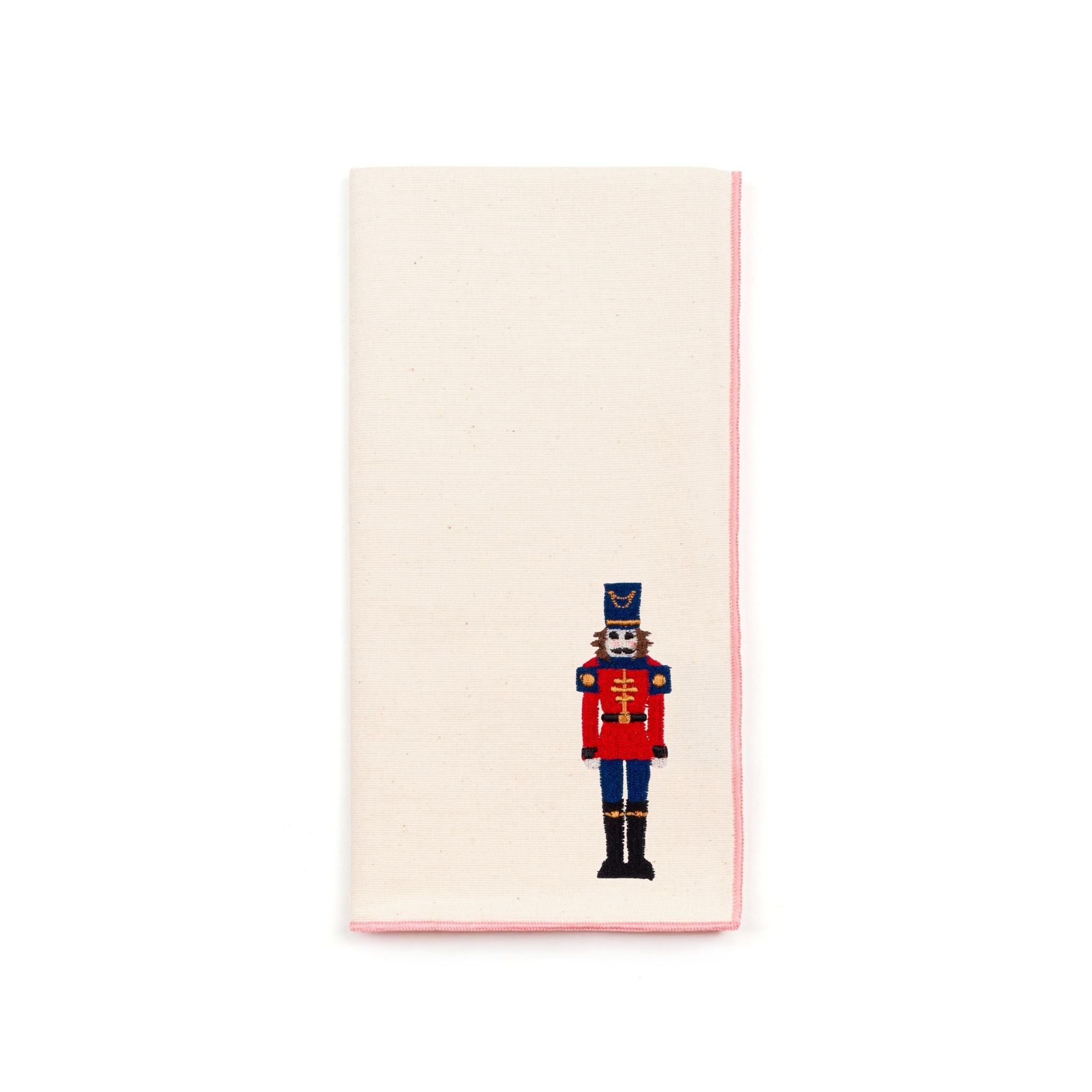 Ecru Nazaré napkins with christmas embroidery - Torres Novas