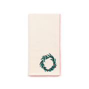 Ecru Nazaré napkins with christmas embroidery - Torres Novas