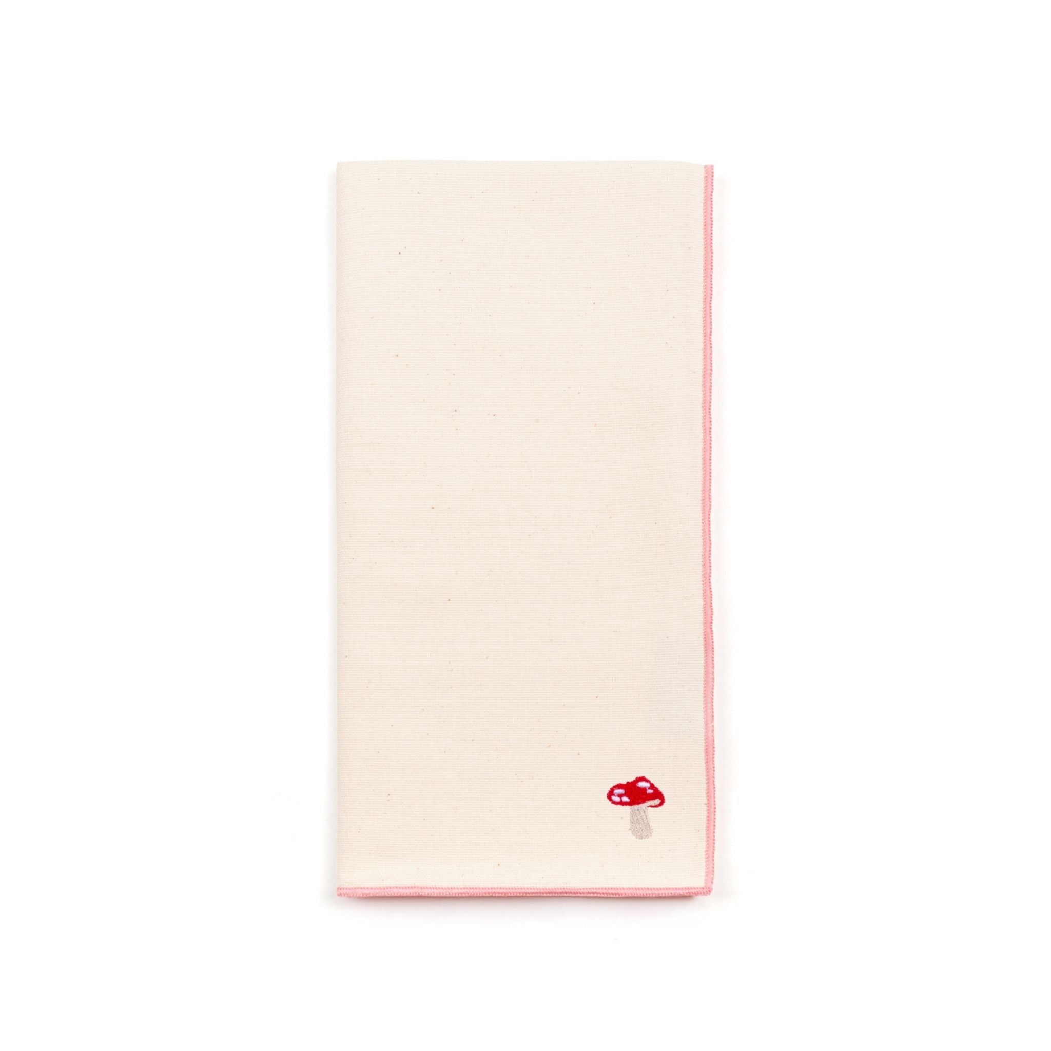 Ecru Nazaré napkins with autumn embroidery - Torres Novas