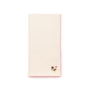 Ecru Nazaré napkins with farm embroidery - Torres Novas