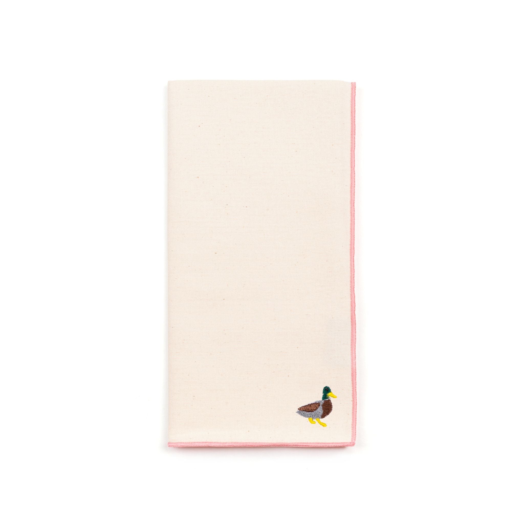 Ecru Nazaré napkins with farm embroidery - Torres Novas
