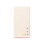 Nazaré ecru napkins with flower embroidery (POS) - Torres Novas