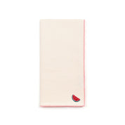 Ecru Nazaré napkins with fruit embroidery - Torres Novas