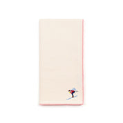 Ecru Nazaré napkins with retro embroidery - Torres Novas