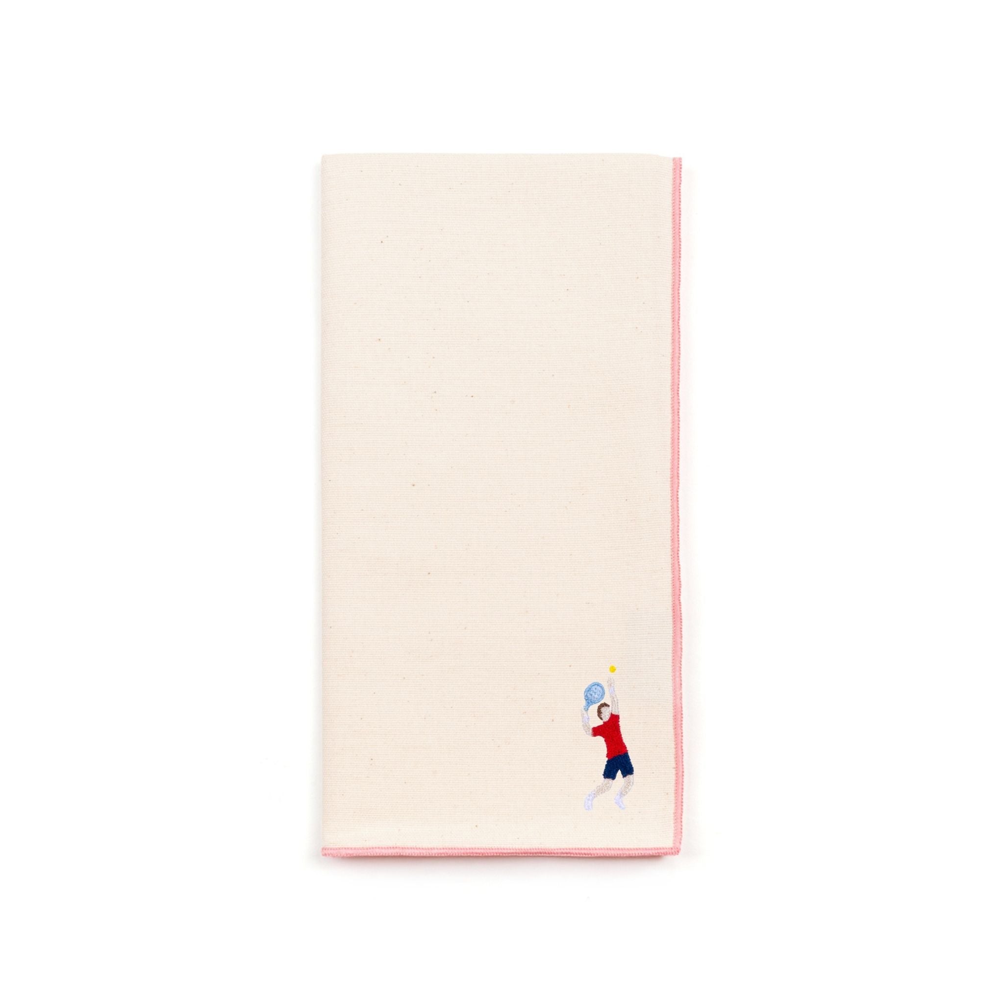 Ecru Nazaré napkins with retro embroidery - Torres Novas
