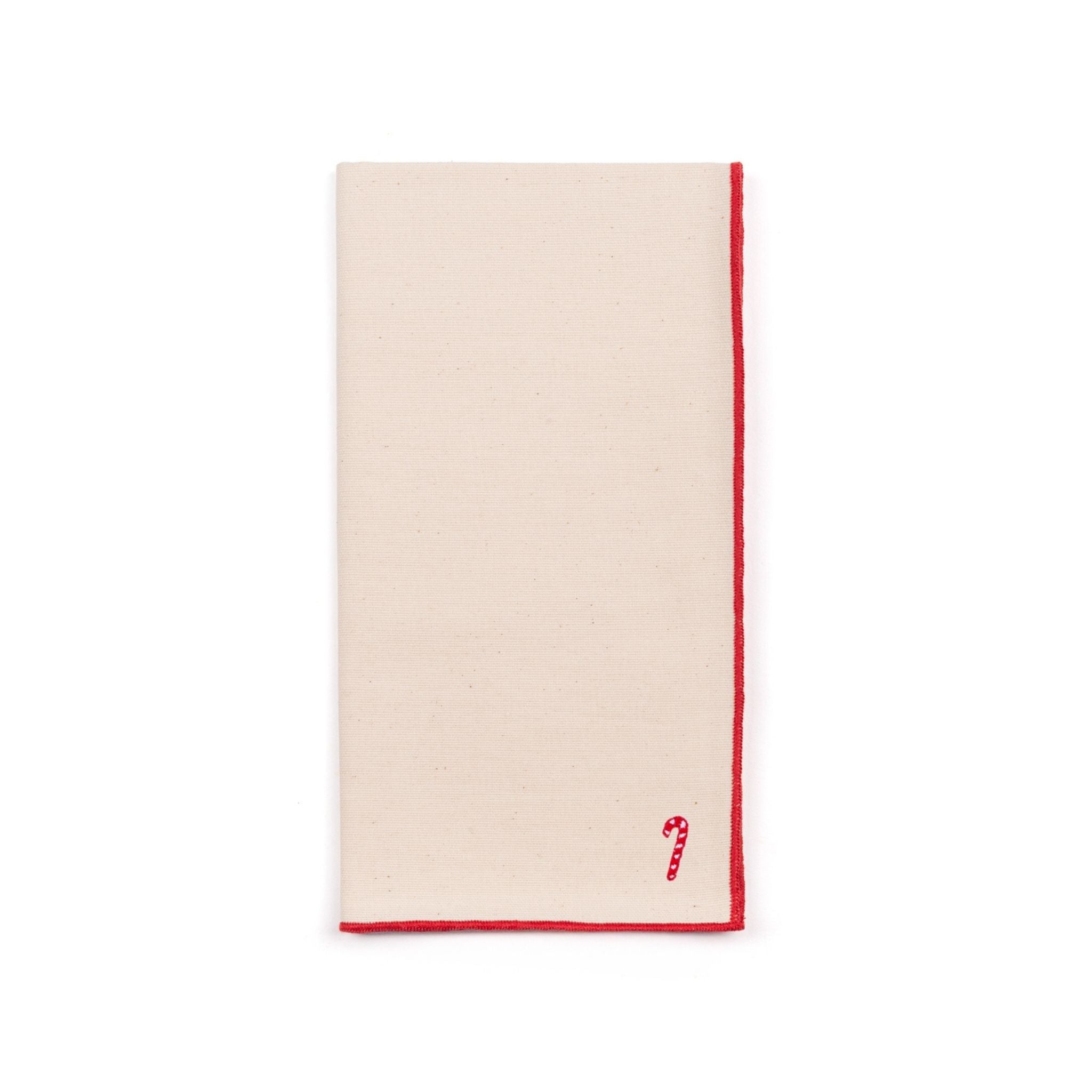 Ecru Nazaré napkins with christmas embroidery - Torres Novas