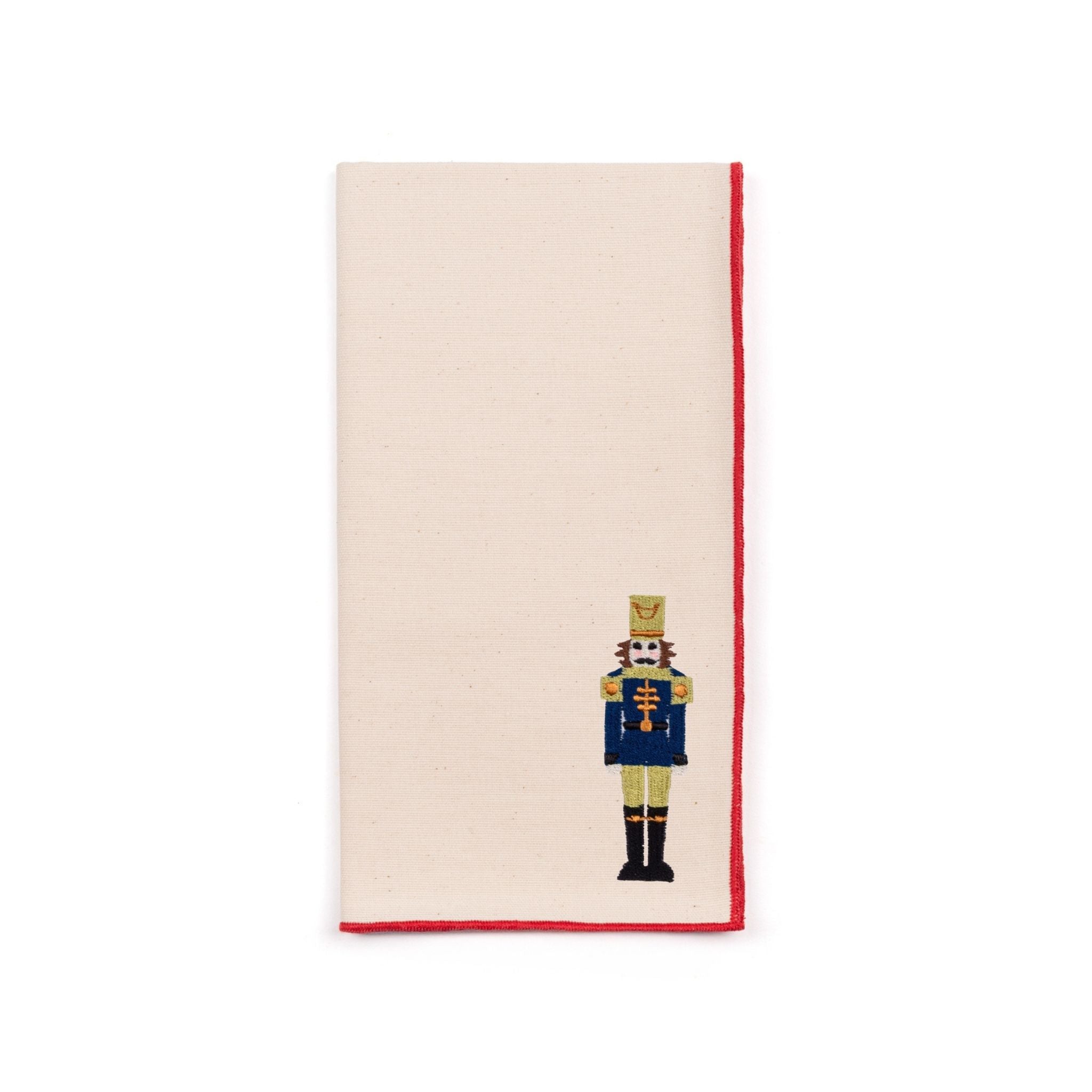 Ecru Nazaré napkins with christmas embroidery - Torres Novas