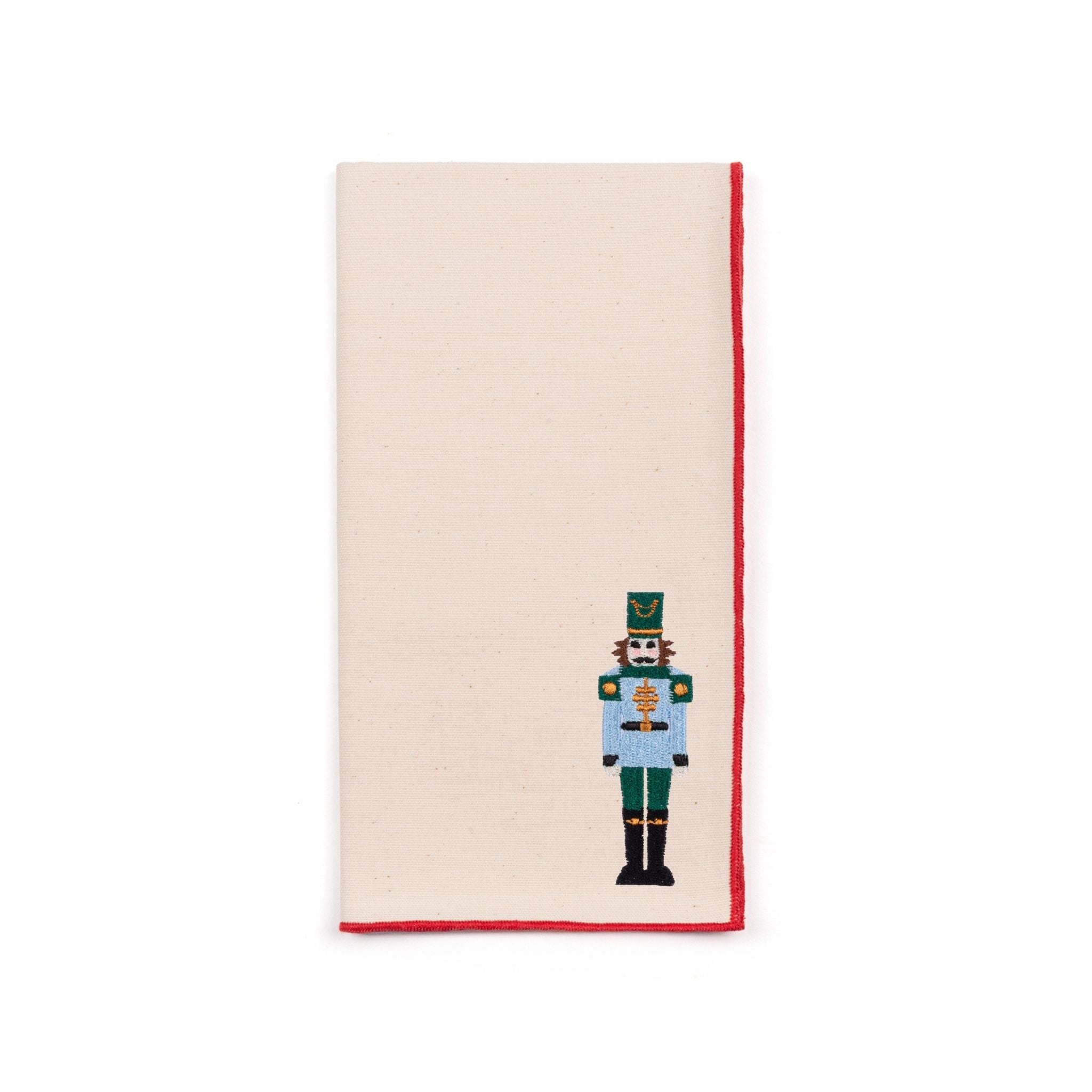 Ecru Nazaré napkins with christmas embroidery - Torres Novas