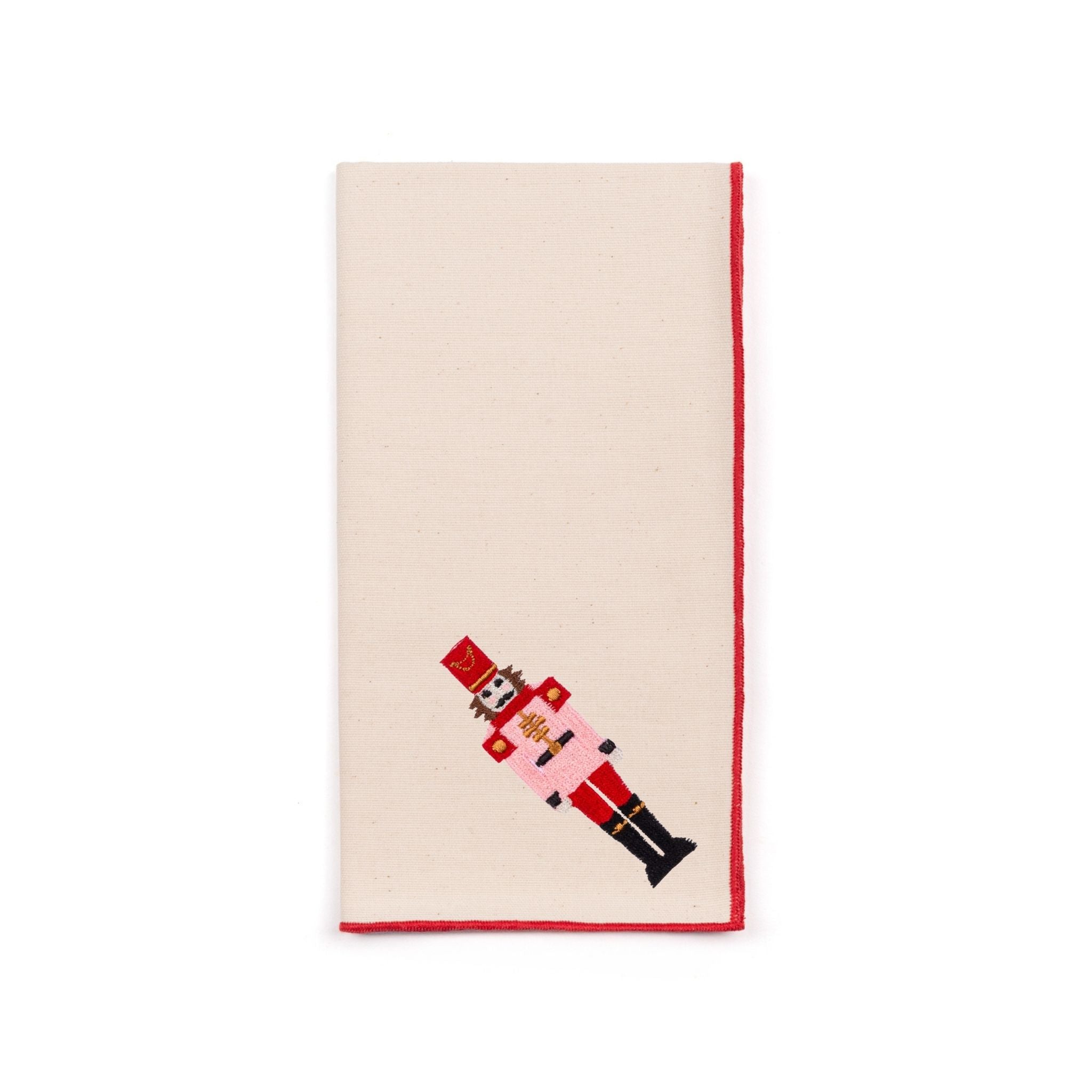 Ecru Nazaré napkins with christmas embroidery - Torres Novas