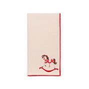 Ecru Nazaré napkins with horse embroidery - Torres Novas