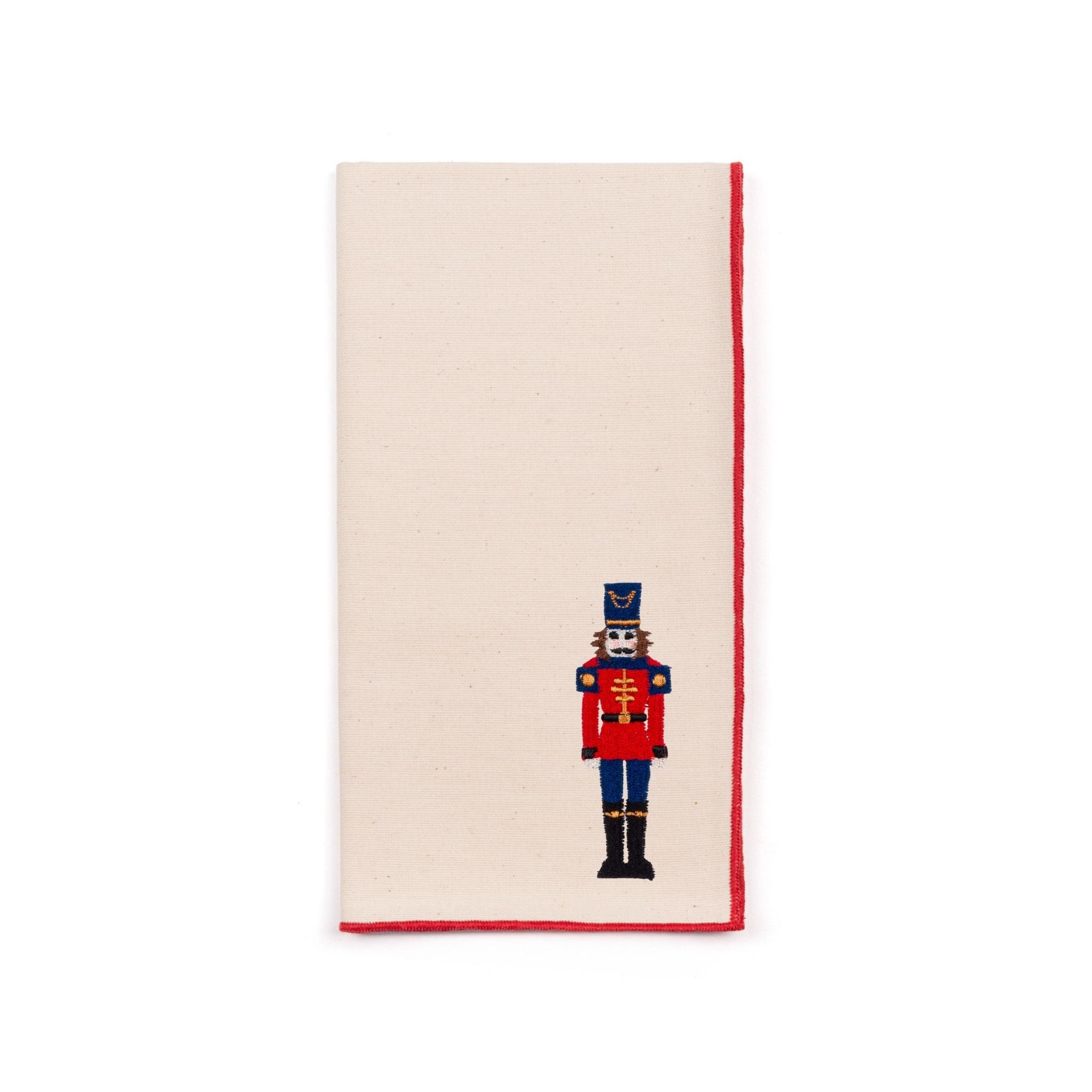 Ecru Nazaré napkins with christmas embroidery - Torres Novas