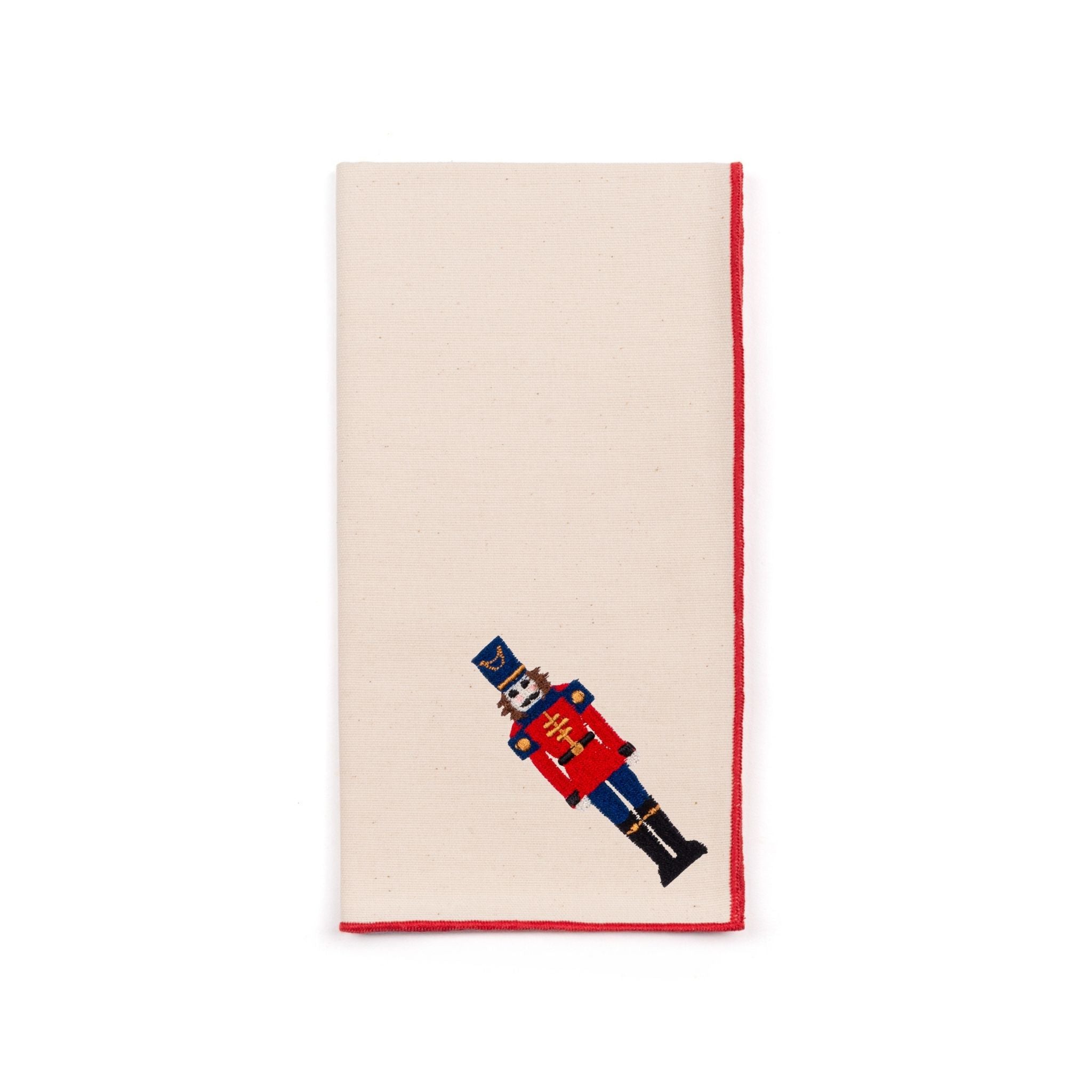 Ecru Nazaré napkins with christmas embroidery - Torres Novas