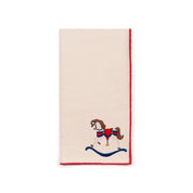 Ecru Nazaré napkins with horse embroidery - Torres Novas