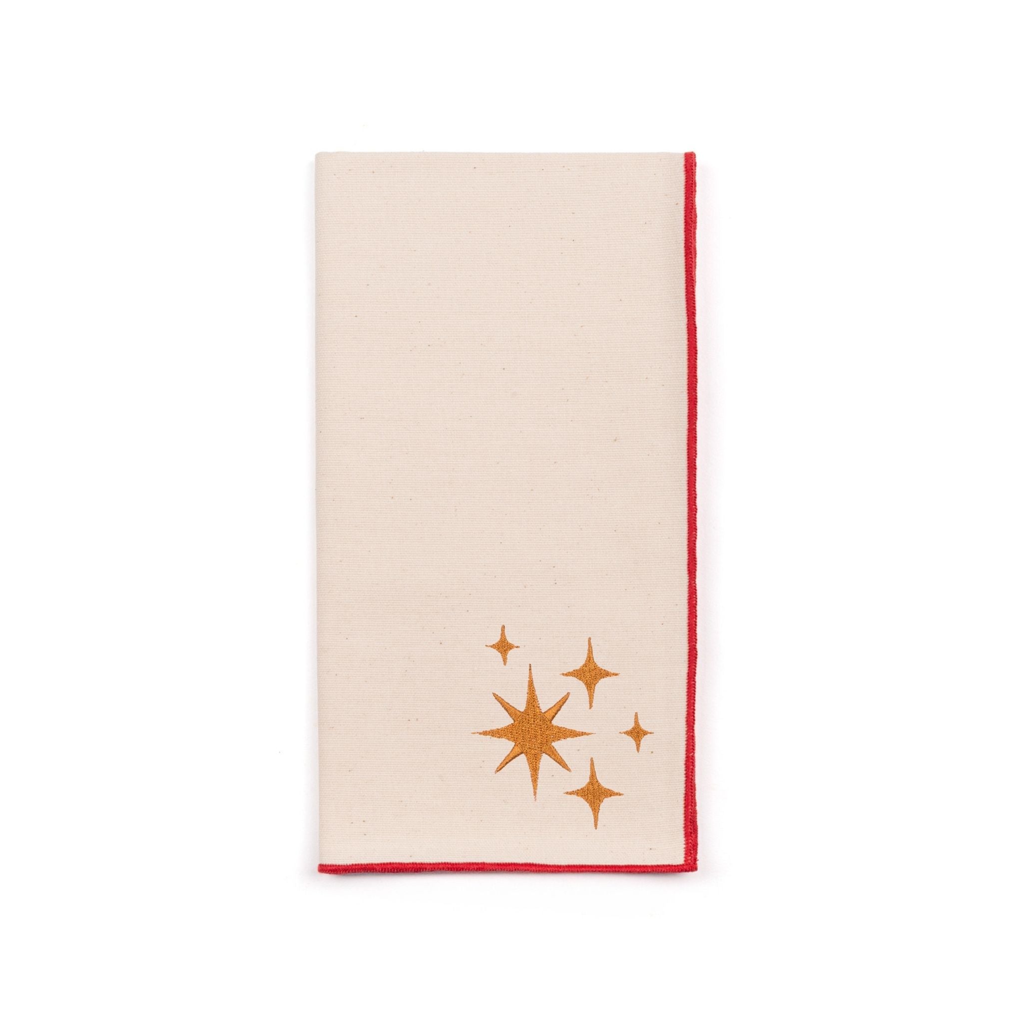 Ecru Nazaré napkins with christmas embroidery - Torres Novas