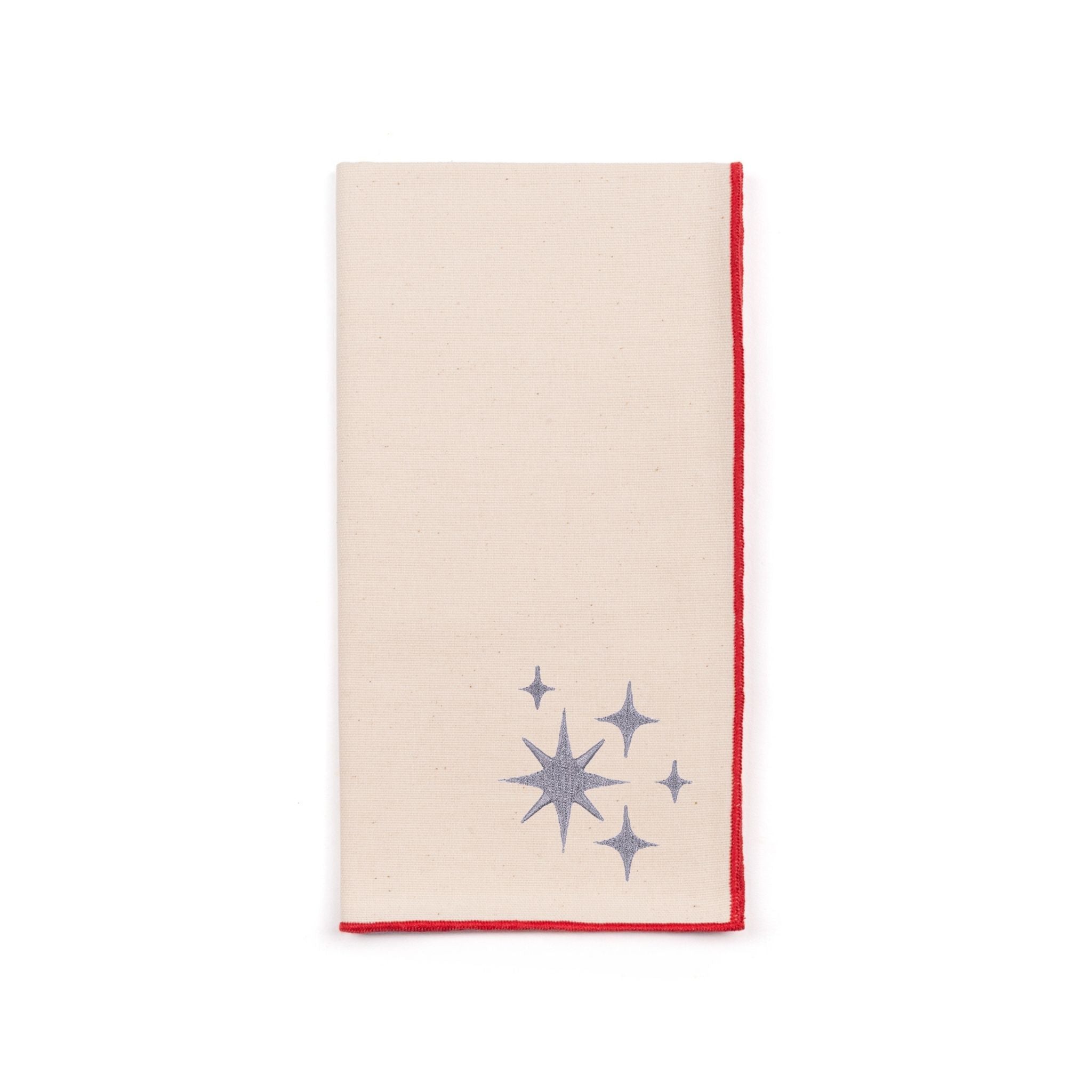 Ecru Nazaré napkins with christmas embroidery - Torres Novas