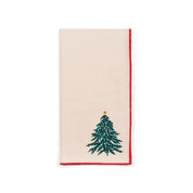 Ecru Nazaré napkins with christmas embroidery - Torres Novas