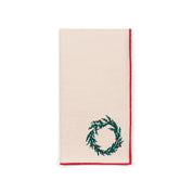 Ecru Nazaré napkins with christmas embroidery - Torres Novas