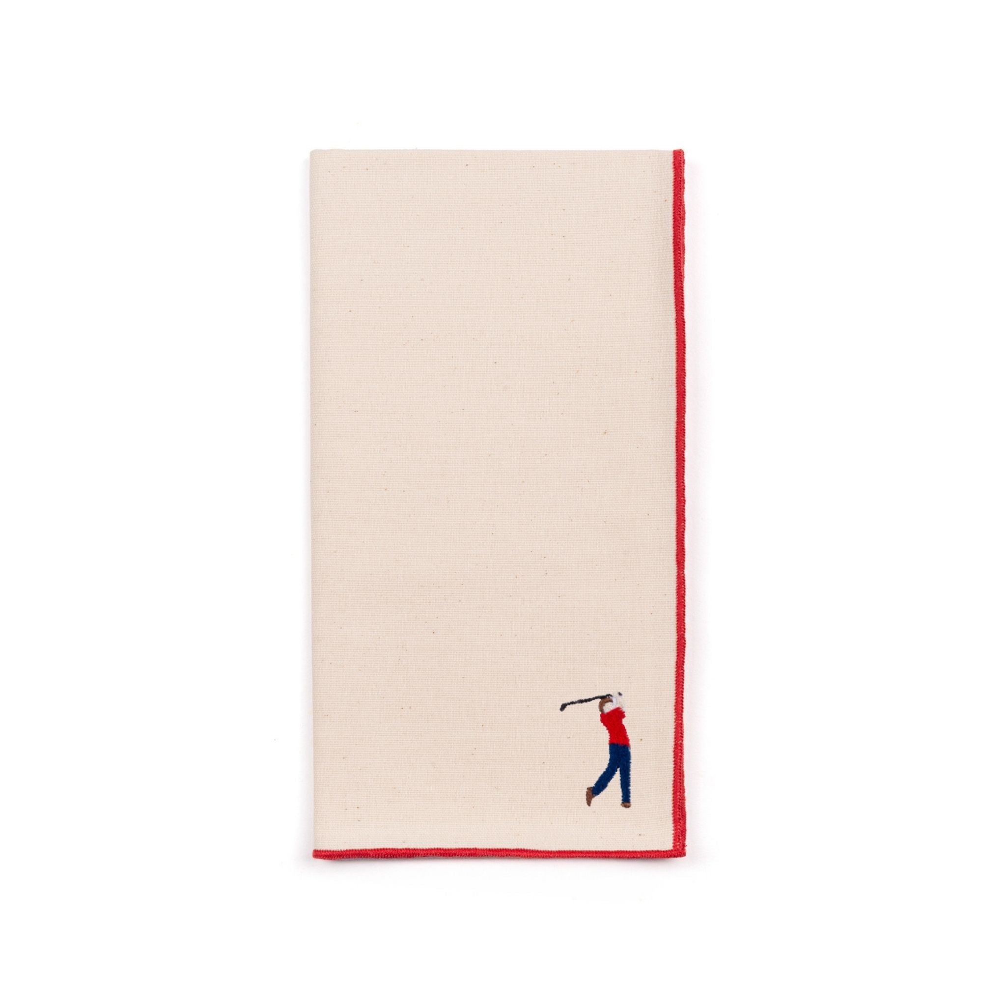 Ecru Nazaré napkins with retro embroidery - Torres Novas