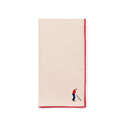 Ecru Nazaré napkins with retro embroidery - Torres Novas