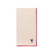 Ecru Nazaré napkins with retro embroidery - Torres Novas