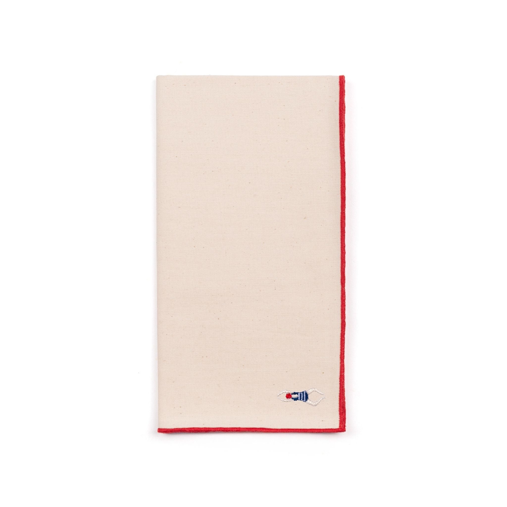 Ecru Nazaré napkins with retro embroidery - Torres Novas