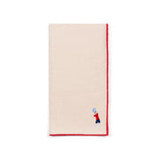 Ecru Nazaré napkins with retro embroidery - Torres Novas
