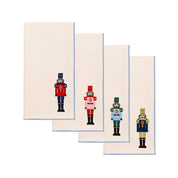 Ecru Nazaré napkins with nutcracker embroidery - Torres Novas