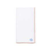 White Nazaré napkins with small christmas embroidery - Torres Novas