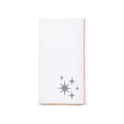 White Nazaré napkins with stars embroidery - Torres Novas