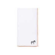 White Nazaré napkins with farm embroidery - Torres Novas