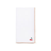 White Nazaré napkins with fruit embroidery - Torres Novas