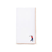 White Nazaré napkins with retro embroidery - Torres Novas