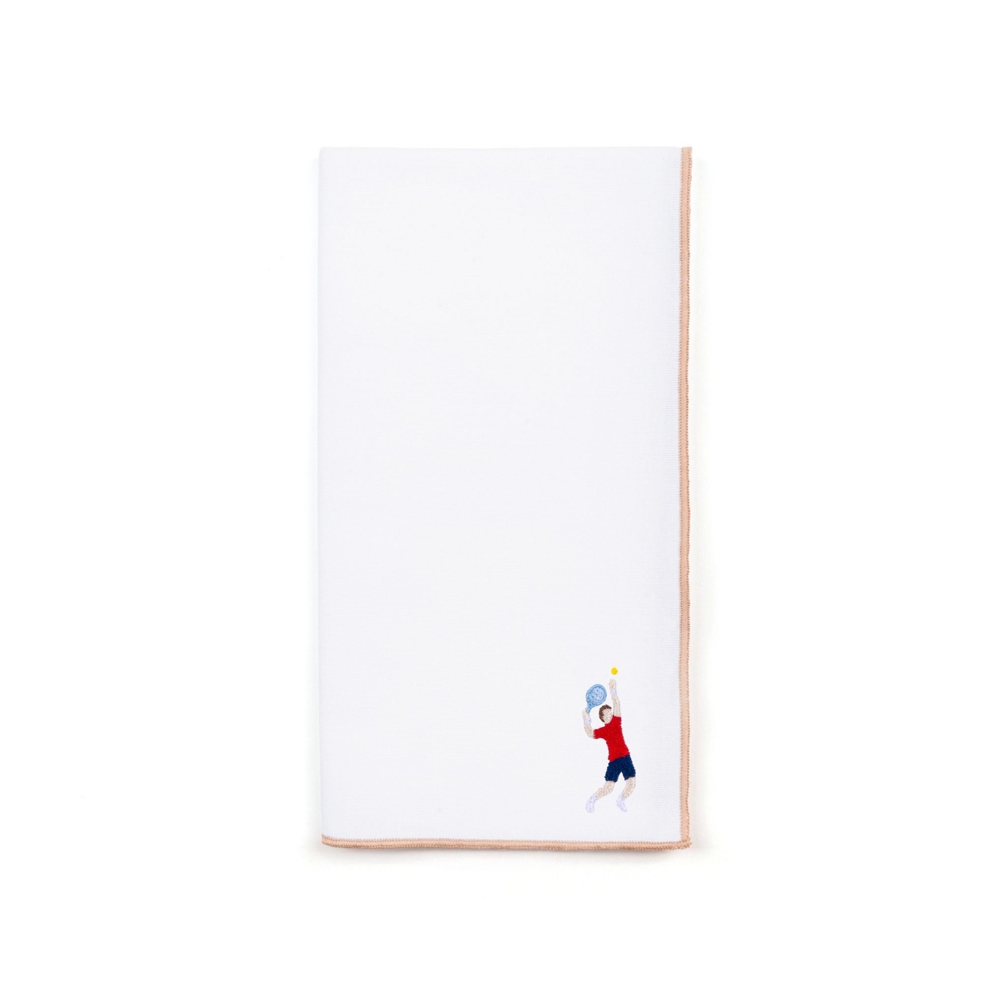 White Nazaré napkins with retro embroidery - Torres Novas