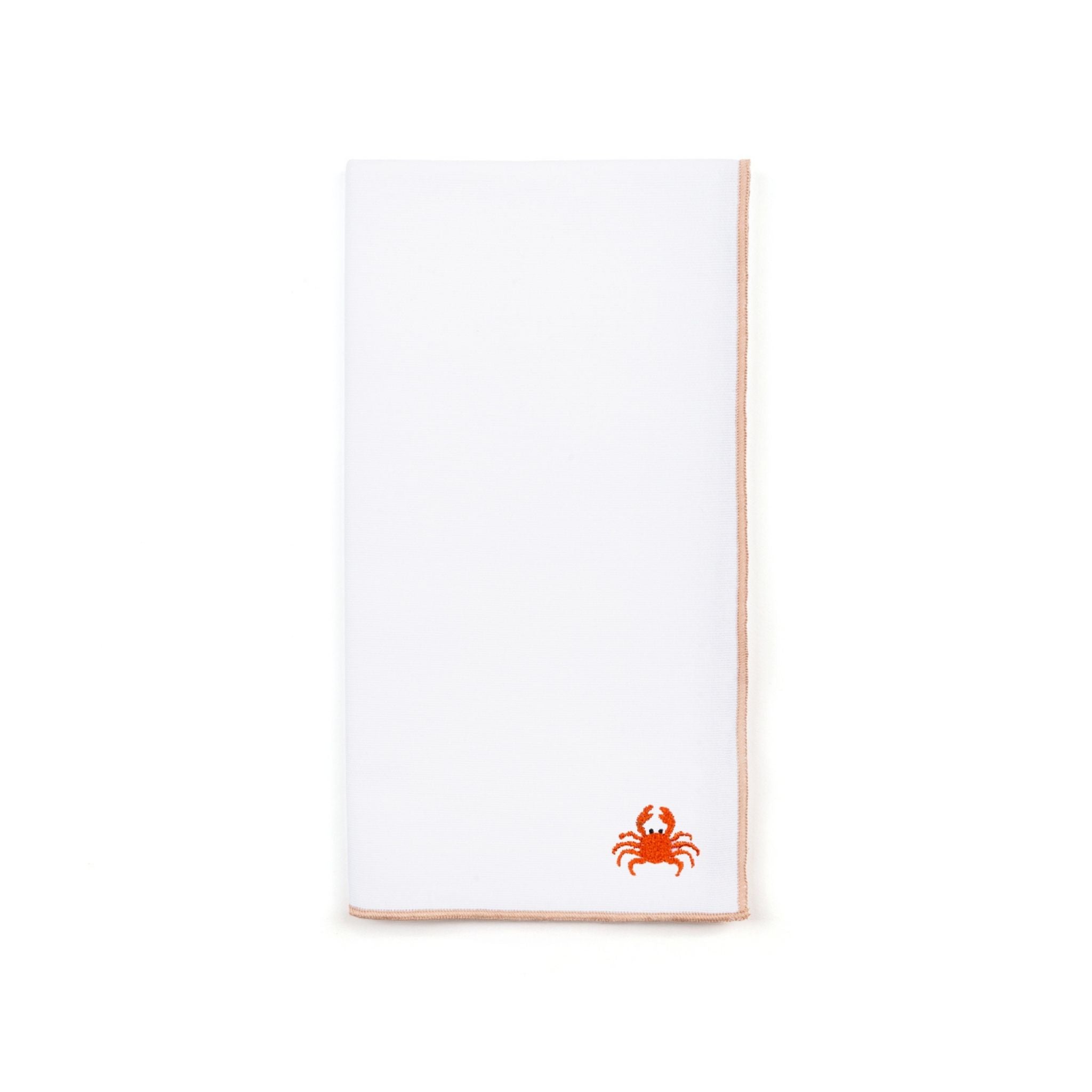 White Nazaré napkins with summer embroidery - Torres Novas