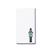 White Nazaré napkins with nutcracker embroidery - Torres Novas