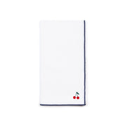 White Nazaré napkins with fruit embroidery - Torres Novas