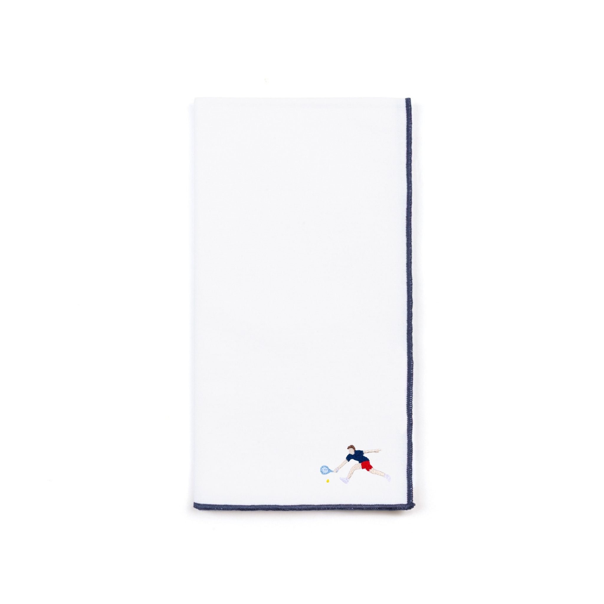 White Nazaré napkins with retro embroidery - Torres Novas