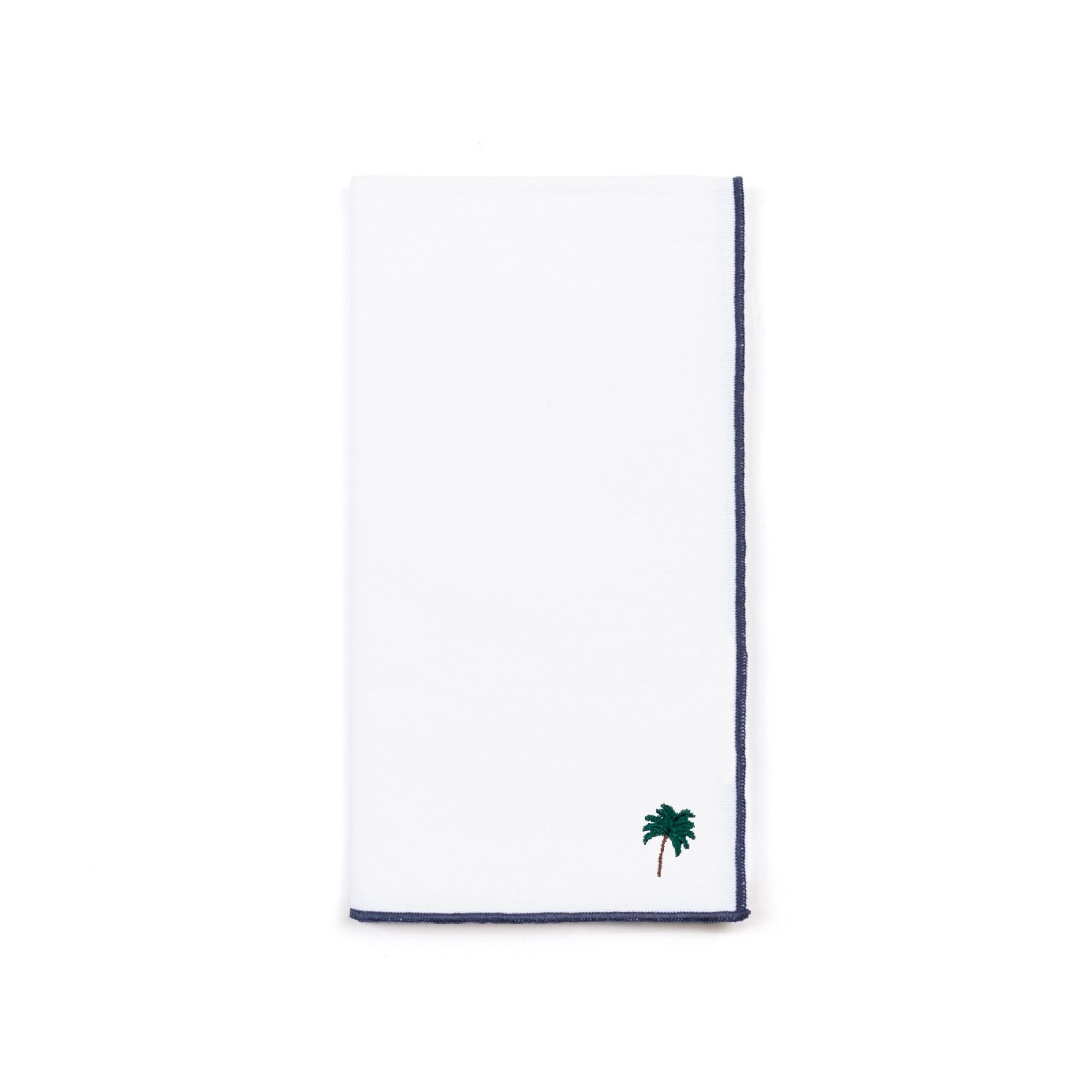 White Nazaré napkins with summer embroidery - Torres Novas