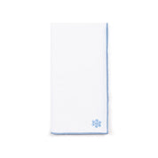 White Nazaré napkins with small christmas embroidery - Torres Novas