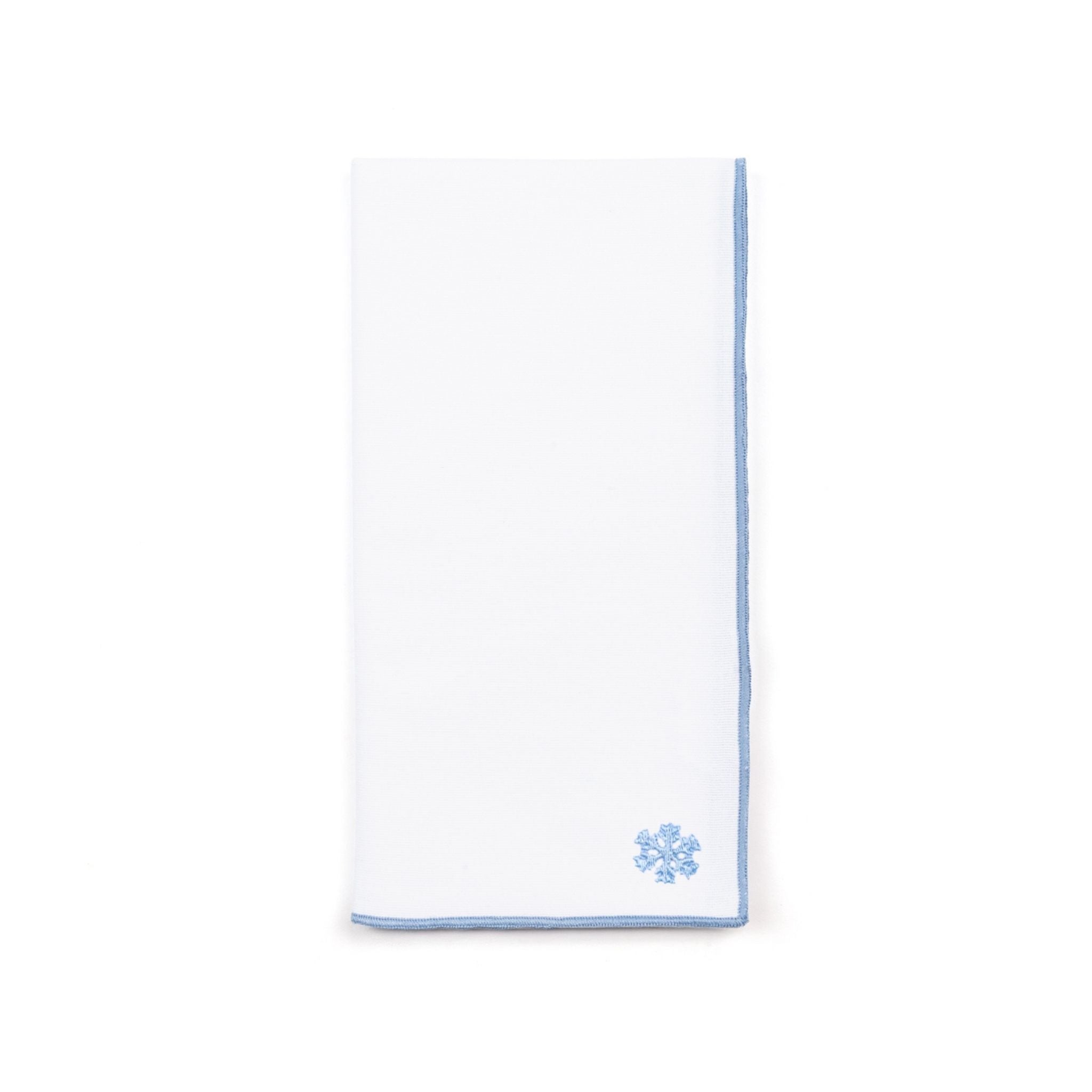 White Nazaré napkins with small christmas embroidery - Torres Novas
