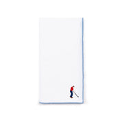 White Nazaré napkins with retro embroidery - Torres Novas