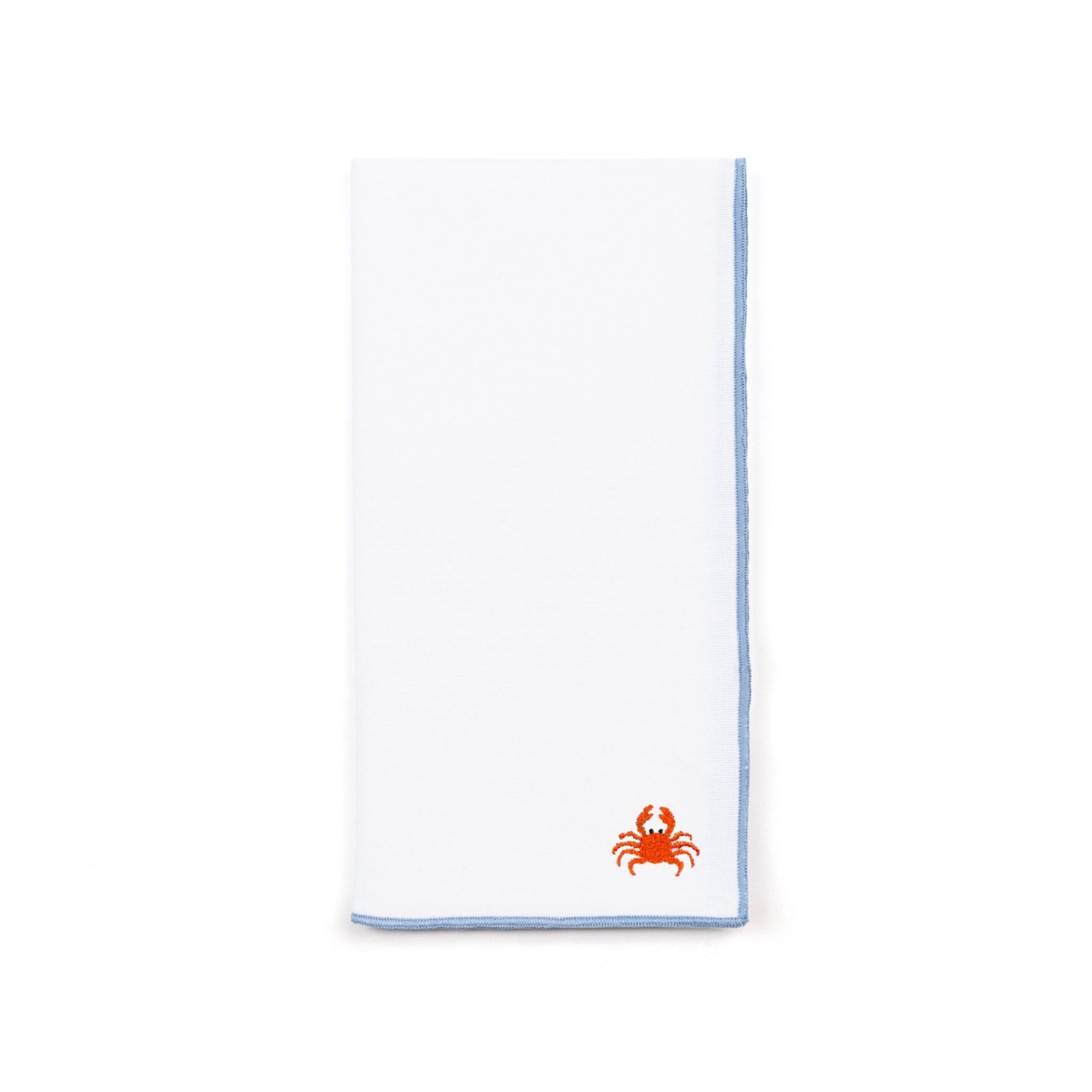 White Nazaré napkins with summer embroidery - Torres Novas